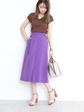 「nnaturalbeautybasic」｜N. STAFFさん（レディース・167cm）の春コーディネート