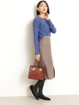 N. STAFFさん(レディース・161cm)の秋コーディネート