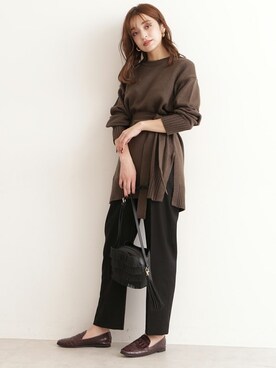 N. STAFFさん(レディース・167cm)の秋コーディネート