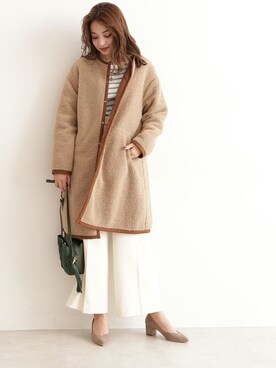 N. STAFFさん(レディース・167cm)の冬コーディネート