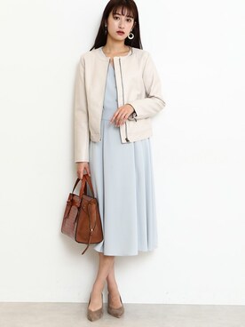 「N.（N. Natural Beauty Basic）（エヌエヌナチュラルビューティーベーシック）のアイテム（ブルゾン）」を使った、N. STAFFさん（レディース・165cm）の冬コーディネート