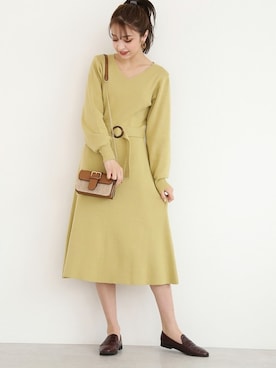 N. STAFFさん(レディース・167cm)の冬コーディネート