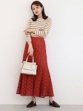 N. STAFFさん(レディース・167cm)の冬コーディネート