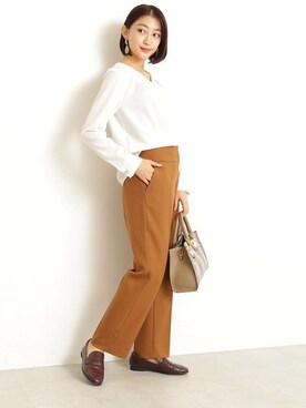 N. STAFFさん(レディース・161cm)の冬コーディネート