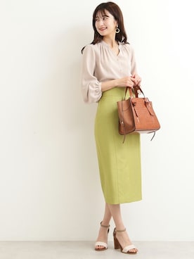 N. STAFFさん（レディース・165cm）の春コーディネート