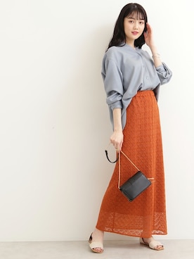 N. STAFFさん（レディース・165cm）の春コーディネート