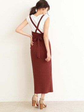 N. STAFFさん（レディース・165cm）の春コーディネート