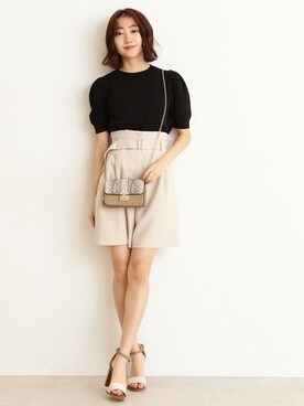 N. STAFFさん（レディース・161cm）の春コーディネート