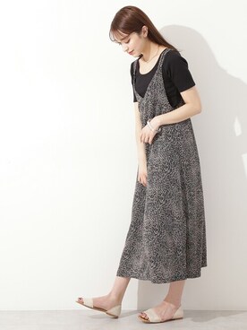 N. STAFFさん（レディース・167cm）の春コーディネート