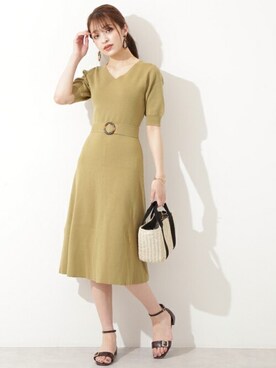 N. STAFFさん（レディース・167cm）の夏コーディネート