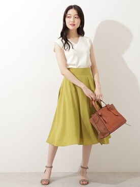 N. STAFFさん（レディース・165cm）の夏コーディネート