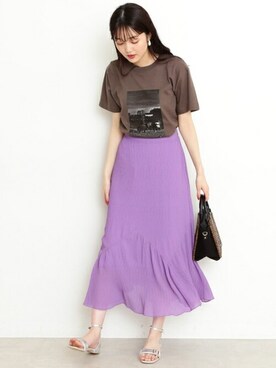 「#N.」｜N. STAFFさん（レディース・165cm）の夏コーディネート