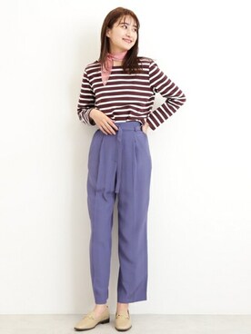 N. STAFFさん（レディース・165cm）の夏コーディネート