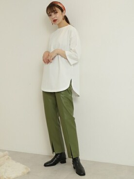 N. STAFFさん(レディース・167cm)の秋コーディネート