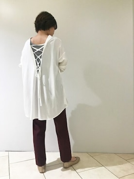 N. STAFFさん(レディース・156cm)の秋コーディネート