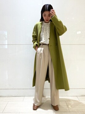 N. STAFFさん（レディース・158cm）の秋コーディネート