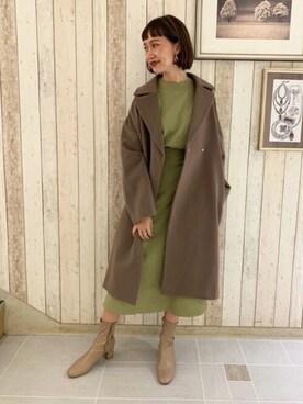 N. STAFFさん(レディース・162cm)の秋コーディネート