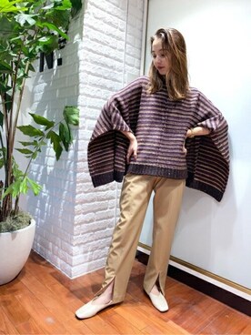 N. STAFFさん(レディース・157cm)の秋コーディネート