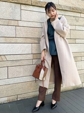 N. STAFFさん（レディース・164cm）の秋コーディネート