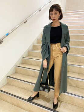 N. STAFFさん(レディース・162cm)の秋コーディネート