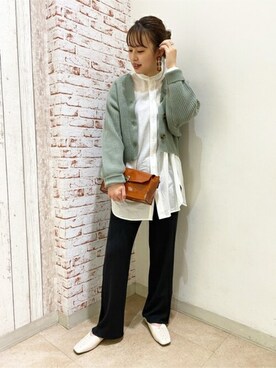 N. STAFFさん（レディース・160cm）の秋コーディネート