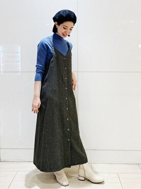 N. STAFFさん(レディース・158cm)の秋コーディネート