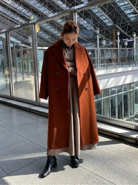 N. STAFFさん（レディース・155cm）の秋コーディネート