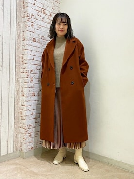 N. STAFFさん（レディース・160cm）の秋コーディネート