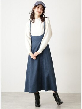 N. STAFFさん(レディース・163cm)の秋コーディネート