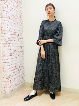 N. STAFFさん(レディース・162cm)の冬コーディネート