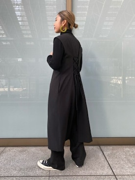 N. STAFFさん(レディース・155cm)の冬コーディネート