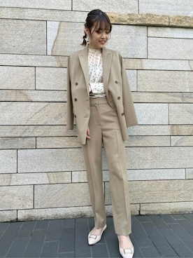 N. STAFFさん(レディース・164cm)の冬コーディネート