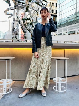 「N.（N. Natural Beauty Basic）（エヌエヌナチュラルビューティーベーシック）のアイテム（ブルゾン）」を使った、N. STAFFさん（レディース・162cm）の冬コーディネート