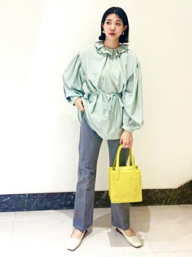 N. STAFFさん(レディース・158cm)の冬コーディネート