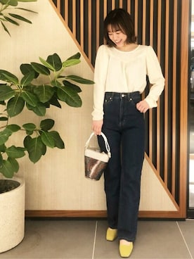 N. STAFFさん(レディース・156cm)の冬コーディネート