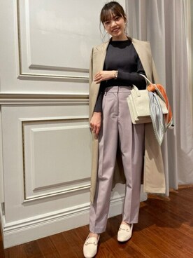 N. STAFFさん（レディース・164cm）の冬コーディネート