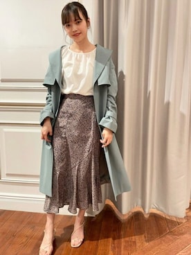 「N.（N. Natural Beauty Basic）（エヌエヌナチュラルビューティーベーシック）のアイテム（ブルゾン）」を使った、N. STAFFさん（レディース・164cm）の春コーディネート