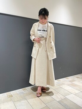 N. STAFFさん(レディース・157cm)の春コーディネート