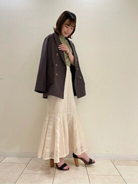 N. STAFFさん(レディース・156cm)の春コーディネート