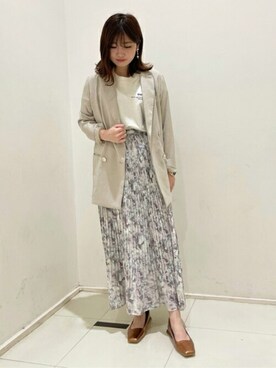 N. STAFFさん(レディース・158cm)の春コーディネート