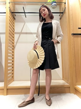 N. STAFFさん(レディース・162cm)の春コーディネート