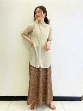 N. STAFFさん(レディース・160cm)の春コーディネート