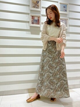 N. STAFFさん(レディース・159cm)の春コーディネート