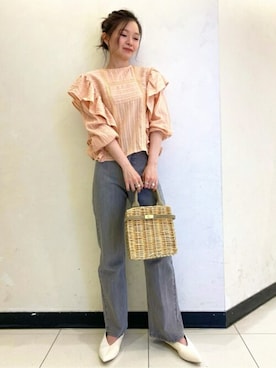 N. STAFFさん(レディース・160cm)の春コーディネート