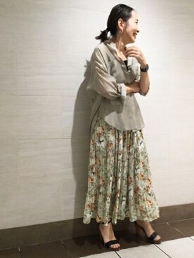 N. STAFFさん(レディース・157cm)の春コーディネート