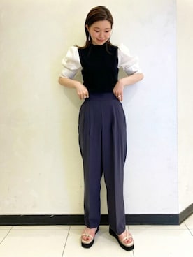 N. STAFFさん(レディース・160cm)の春コーディネート