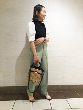 N. STAFFさん(レディース・157cm)の春コーディネート