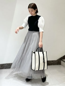 N. STAFFさん(レディース・158cm)の春コーディネート