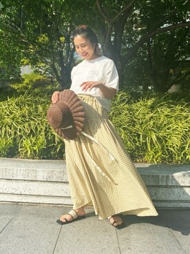 N. STAFFさん（レディース・155cm）の春コーディネート