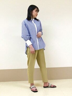 N. STAFFさん（レディース・165cm）の春コーディネート